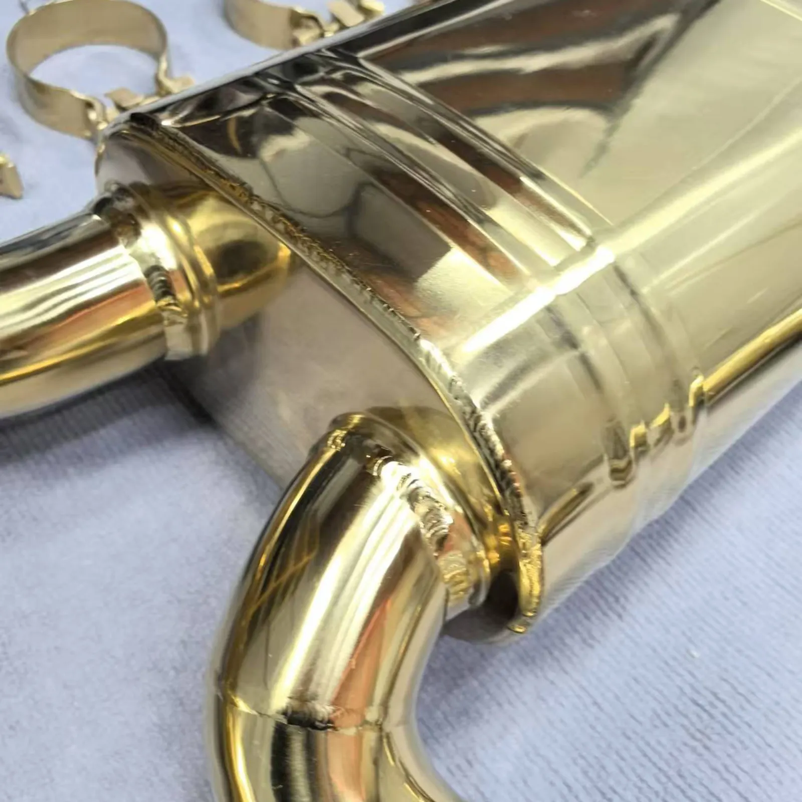 Titanium Cat-back Exhaust BMW 2021-2024 G80 M3 G82 M4 3.0T S55B30 - Image 4